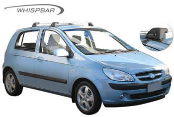 Hyundai Getz Yakima Whispbar roof rack